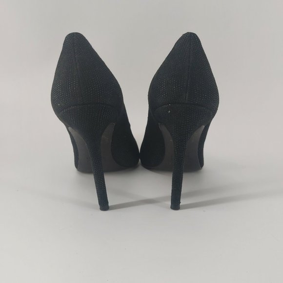 Stuart Weitzman Women's Black Pumps Almond Toe High Heels Size 7 M - Picture 6 of 16